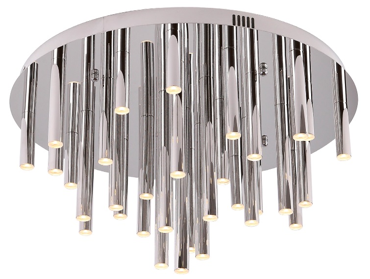 ORGANIC PL C0115D Deckenleuchte LED, Ø: 60 cm, Korpus: Chrom