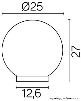 ALEKULE G 250 Z  Wegebeleuchtung, Korpus: Schwarz