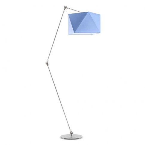 OSAKA Stehlampe 1-flammig, Korpus: Silber