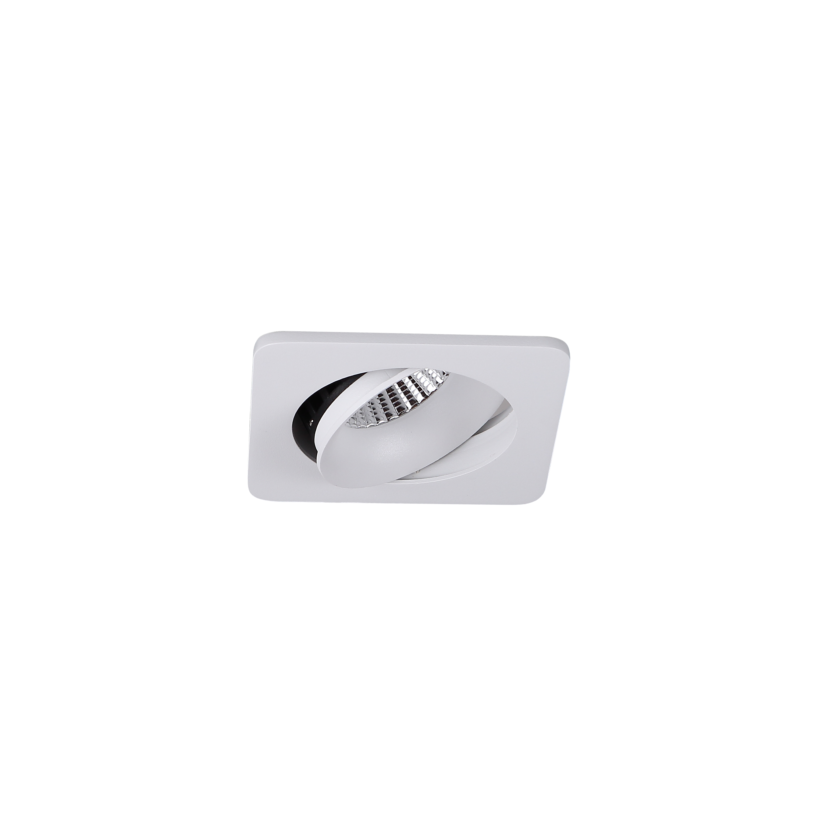 ARYA SQUARE H0100 Einbaustrahler LED, Ø:9,0 cm, Korpus: Weiß