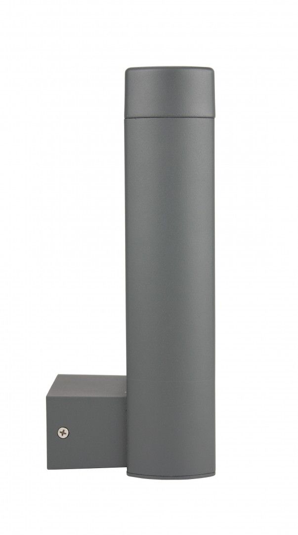 EVO GL15404 Wandleuchte außen, Korpus: Dunkelgrau