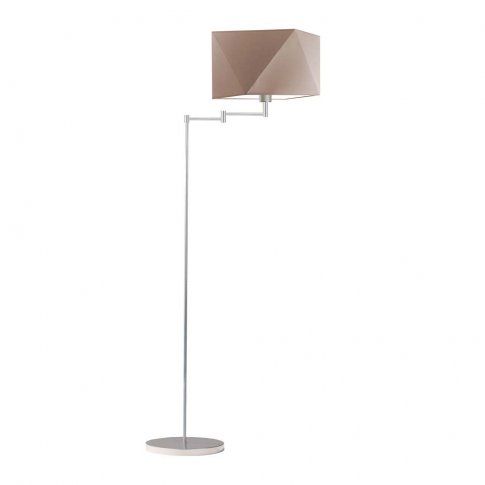 SANTIAGO Stehlampe 1-flammig, Korpus: Silber