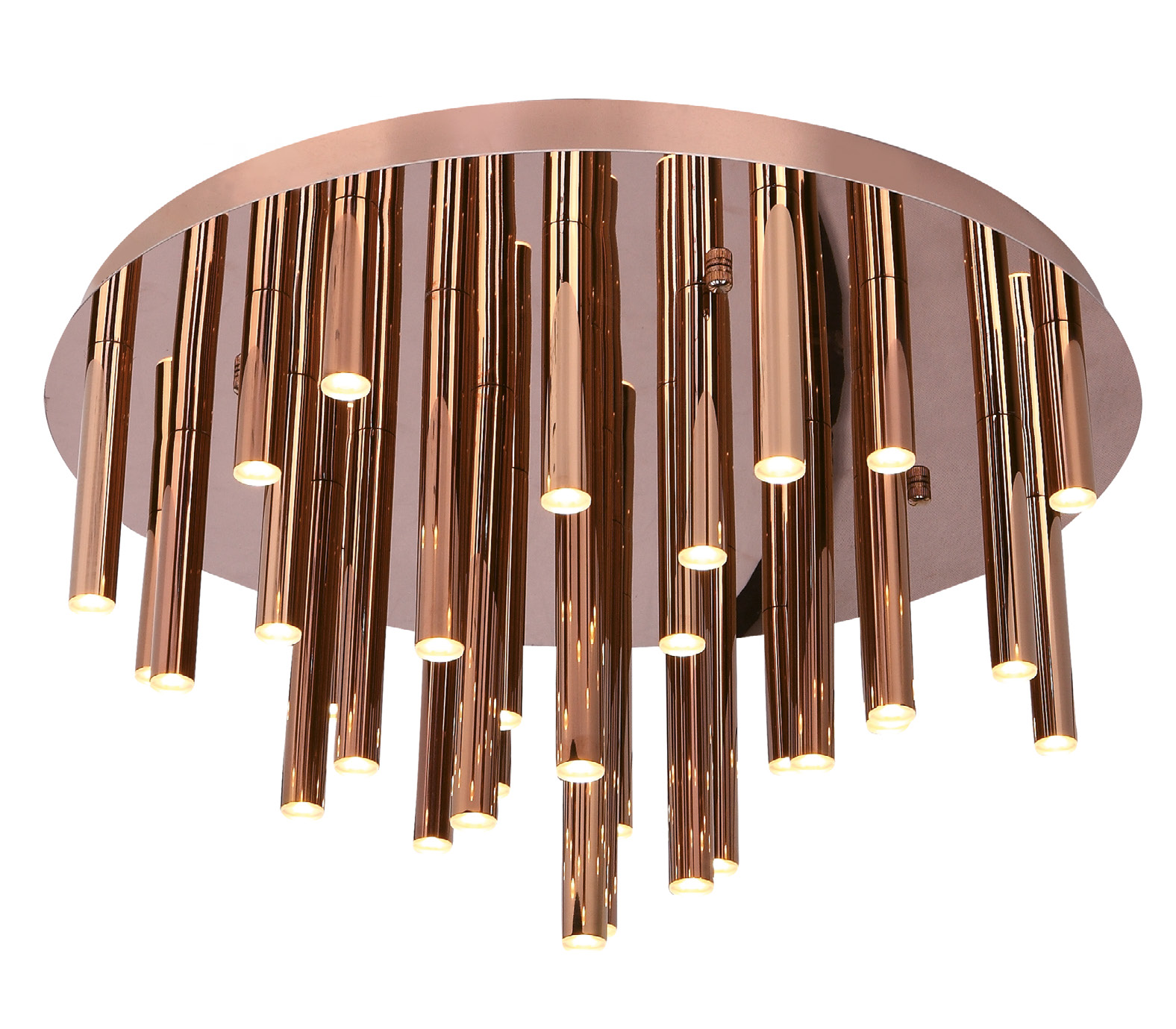 ORGANIC PL C0093D Deckenleuchte LED, Ø: 60 cm, Korpus: Kupfer