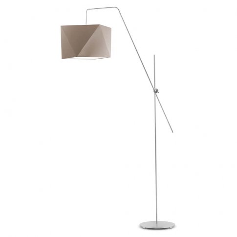 TOLEDO Stehlampe 1-flammig, Korpus: Silber