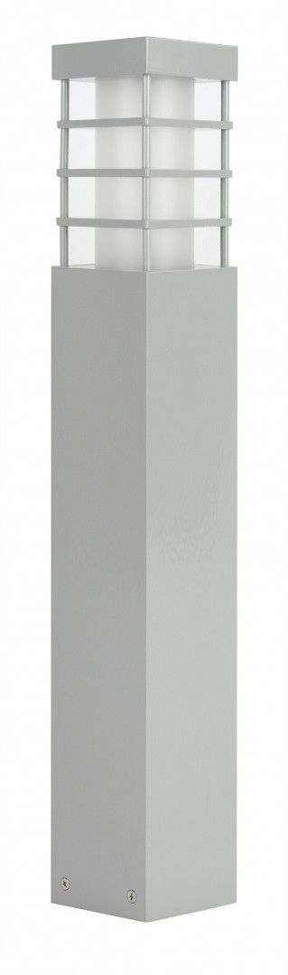 RADO II 2 AL Sockelleuchte außen, Korpus: Silber