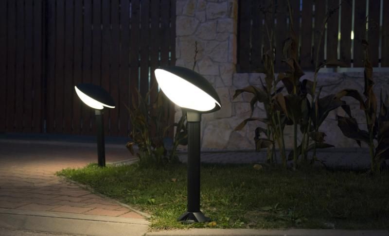 TAO 3 Sockelleuchte außen, Korpus: Schwarz