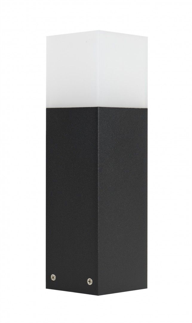 CUBE CB-330 BL Sockelleuchte außen, Korpus: Schwarz