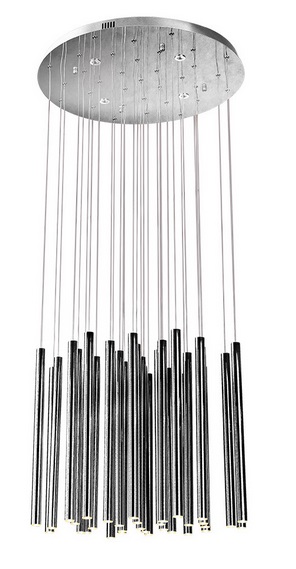 ORGANIC Ix33 P0175D Pendelleuchte LED, Ø: 62 cm, Korpus: Chrom