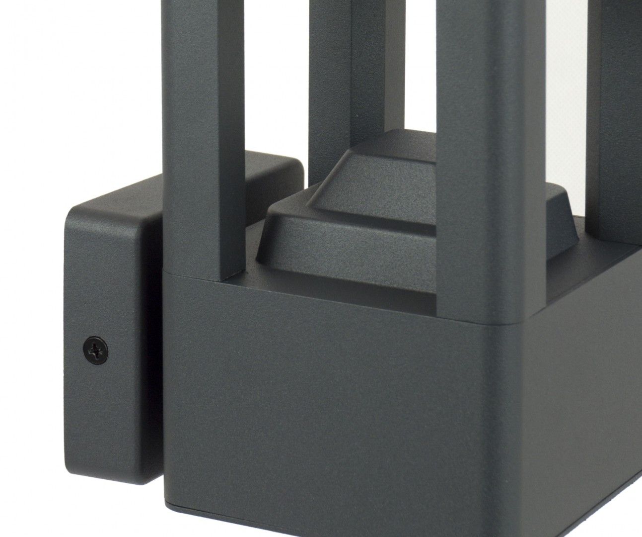 FAN FKW-K100 Wandleuchte außen, Korpus: Dunkelgrau