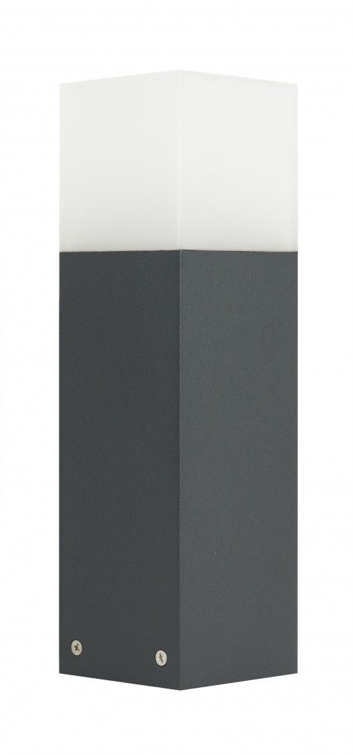 CUBE CB-330 DG Sockelleuchte außen, Korpus: Dunkelgrau
