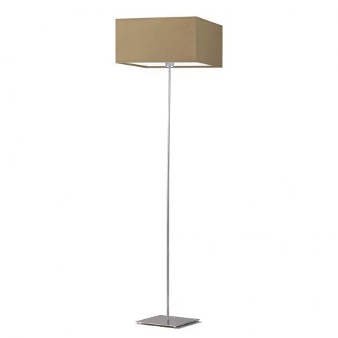 PRAGA Stehlampe 1-flammig, Korpus: Silber