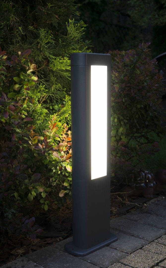 EVO GL15404 Wandleuchte außen, Korpus: Dunkelgrau