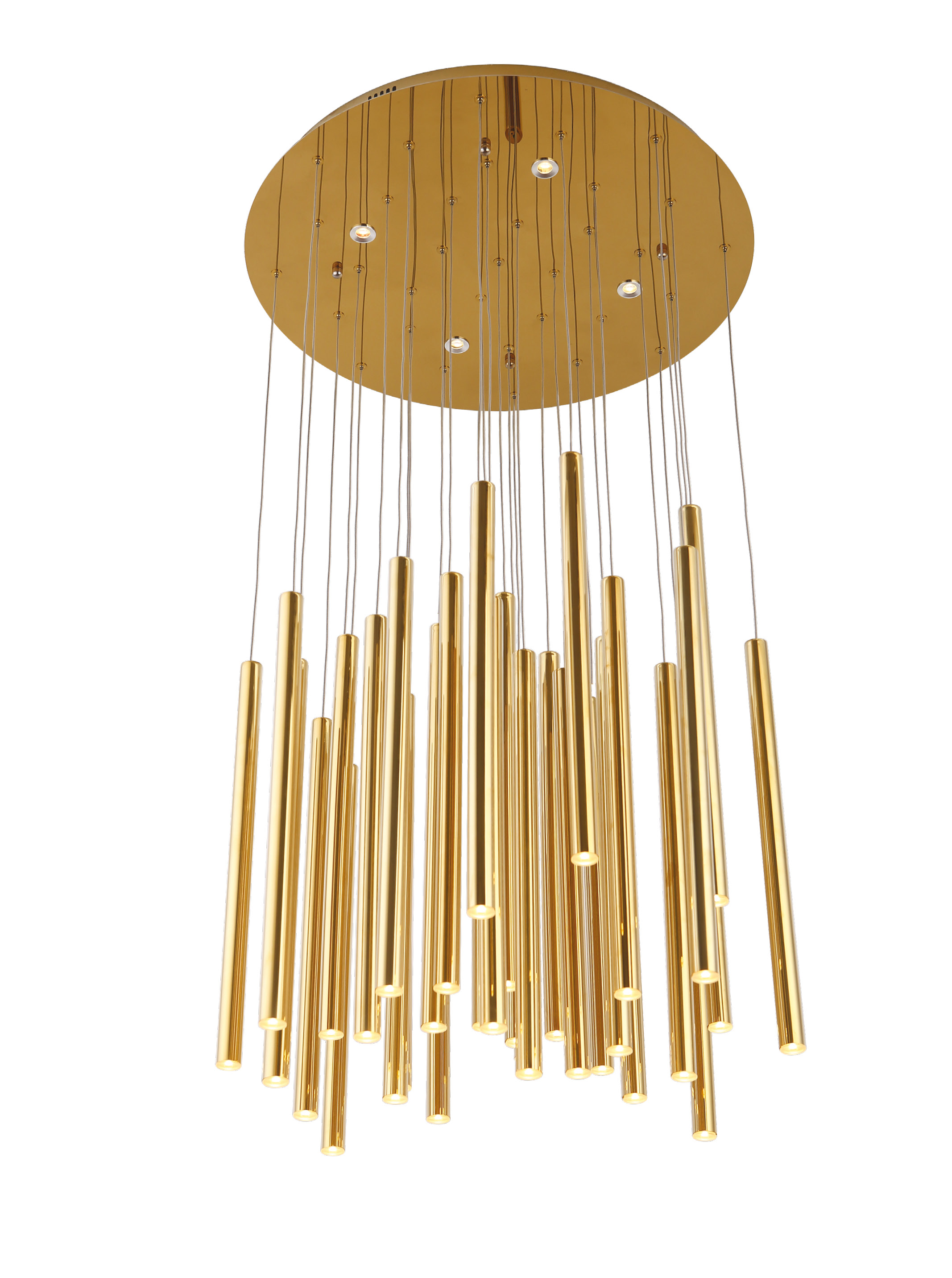 ORGANIC Ix33 P0242D Pendelleuchte LED, Ø: 62 cm, Korpus: Gold