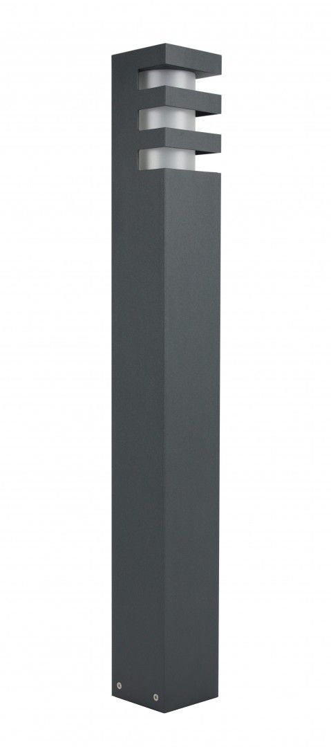 RADO 1 DG Sockelleuchte außen, Korpus: Dunkelgrau