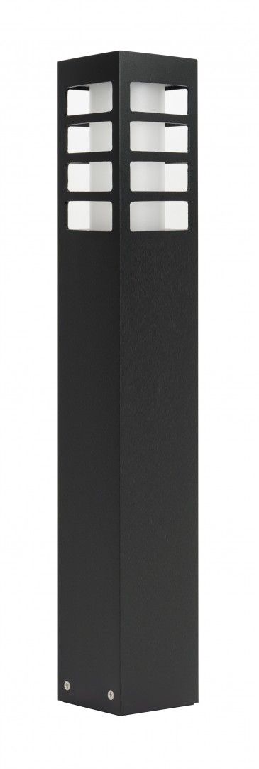 RADO III 2 BL Sockelleuchte außen, Korpus: Schwarz