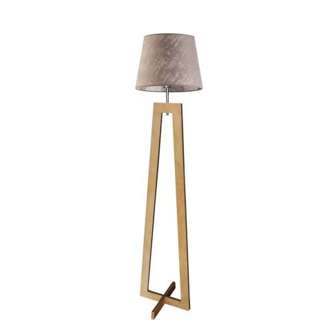 KOS Stehlampe 1-flammig, Korpus: Holz Eiche