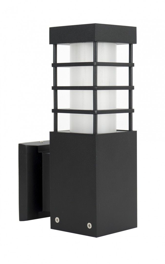 RADO II K BL Sockelleuchte außen, Korpus: Schwarz