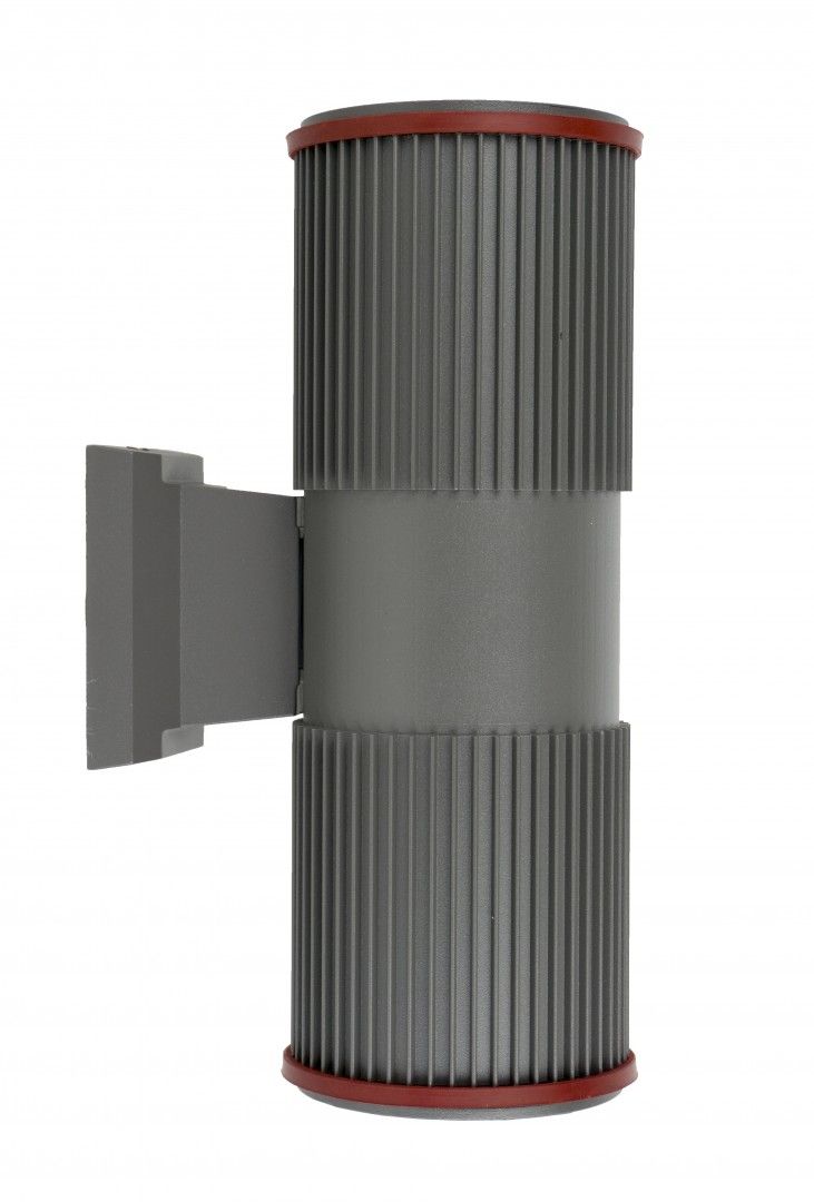 ADELA 9001 DG Wandleuchte außen, Korpus: Dunkelgrau