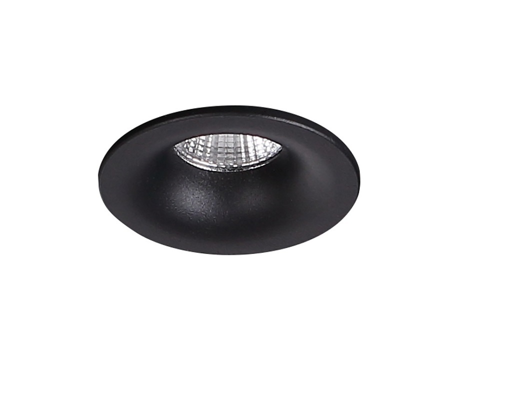 YUCA FIXED H0103 Einbaustrahler LED, Ø:4,7 cm, Korpus: Schwarz