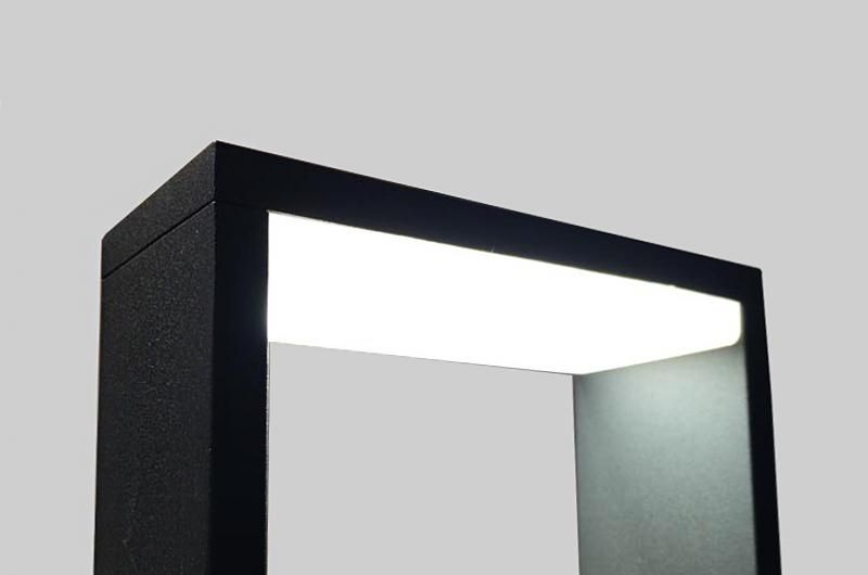 FORM YB19502 Sockelleuchte außen, Korpus: Dunkelgrau