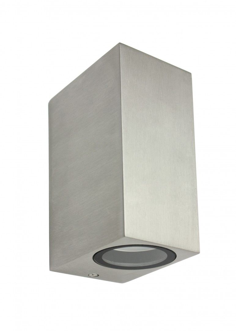 MINI 5002 BR Wandleuchte außen, Korpus: Gebürstetes Aluminium