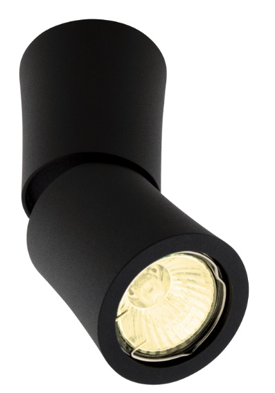 DOT C0157 Spot 1-flammig, Ø: 6,5 cm, Korpus: Schwarz