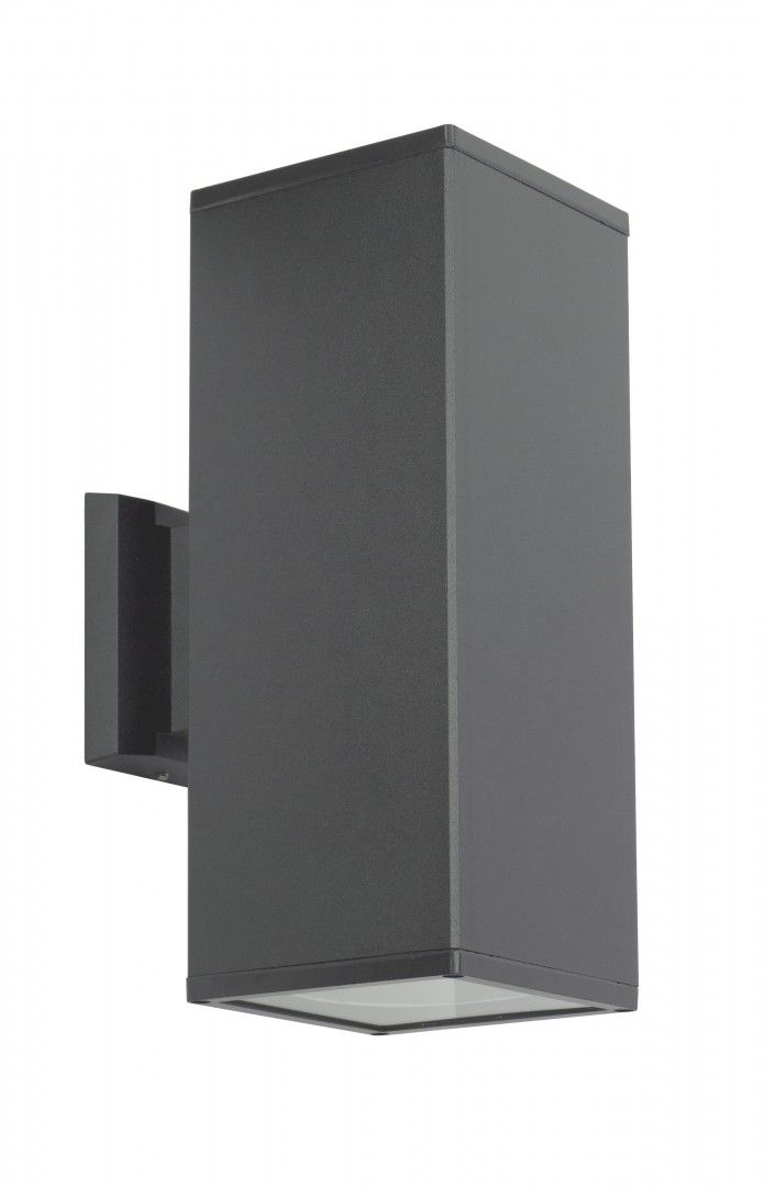 ADELA 8001 DG Wandleuchte außen, Korpus: Dunkelgrau