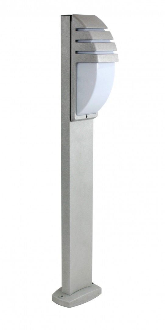 CITY 11836 R AL Sockelleuchte außen, Korpus: Silber