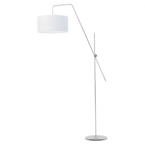 BILBAO Stehlampe 1-flammig, Korpus: Silber