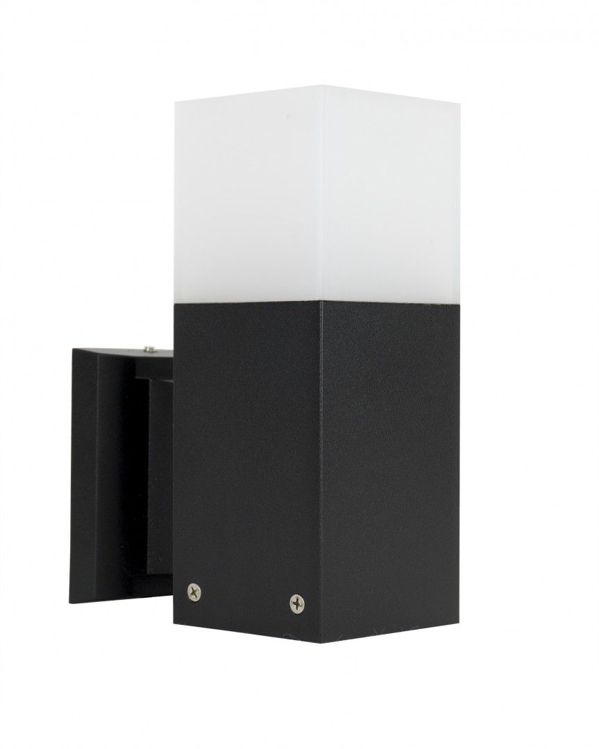 CUBE CB-K BL Wandleuchte außen, Korpus: Schwarz