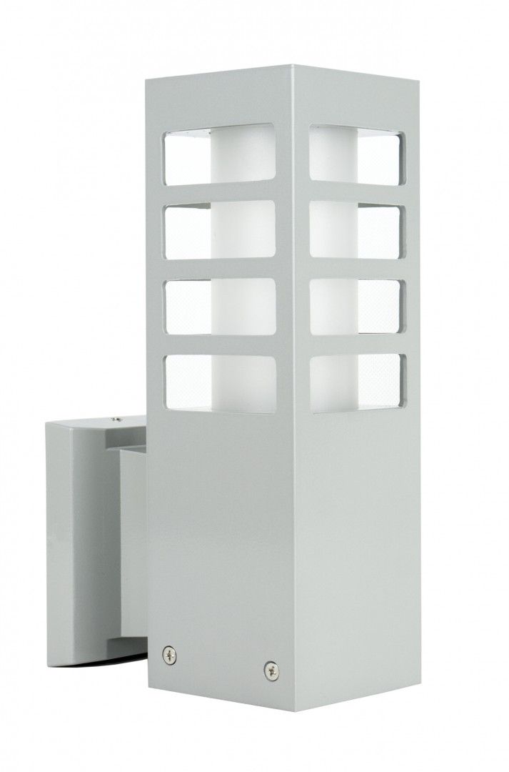 RADO III K AL Wandleuchte außen, Korpus: Silber