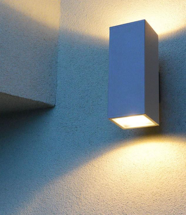 ADELA 8001 AL  Wandleuchte außen, Korpus: Silber