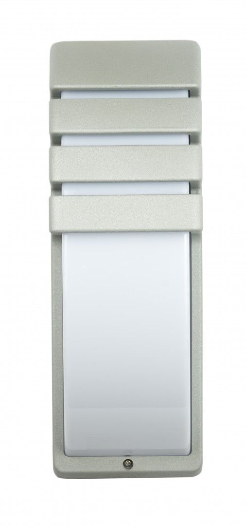 CITY 1836 AL Wandleuchte außen, Korpus: Silber