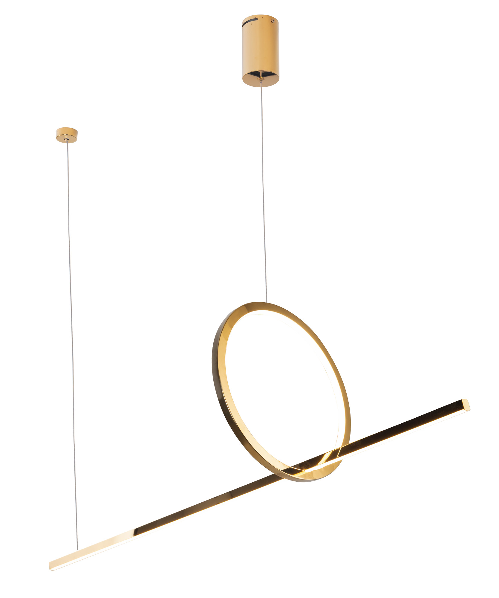 LOZANNA P0390 Pendelleuchte LED, Ø: 30 cm, Korpus: Gold
