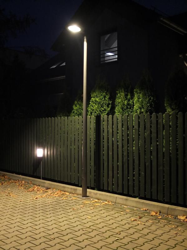 TYTAN MLB-83B Mastleuchte, Korpus: Dunkelgrau