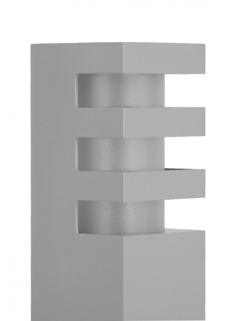 RADO 1 AL Sockelleuchte außen, Korpus: Silber