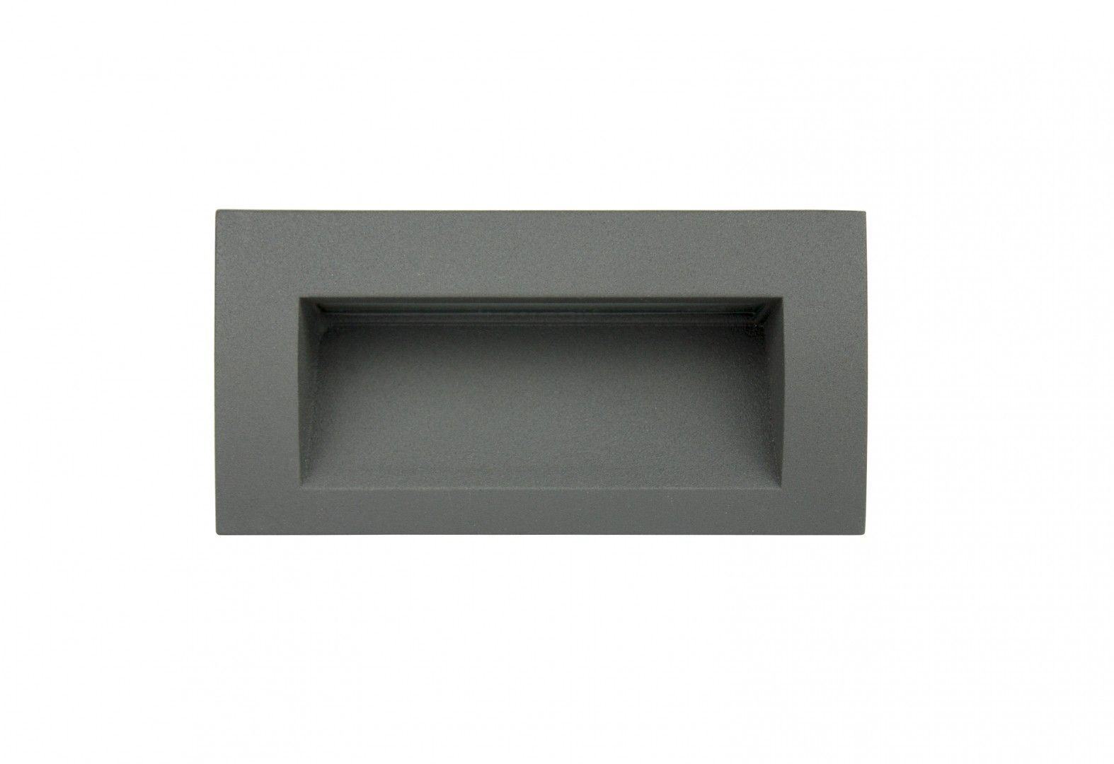 MUR-LED M2031 Wandeinbauleuchte außen, Korpus: Dunkelgrau