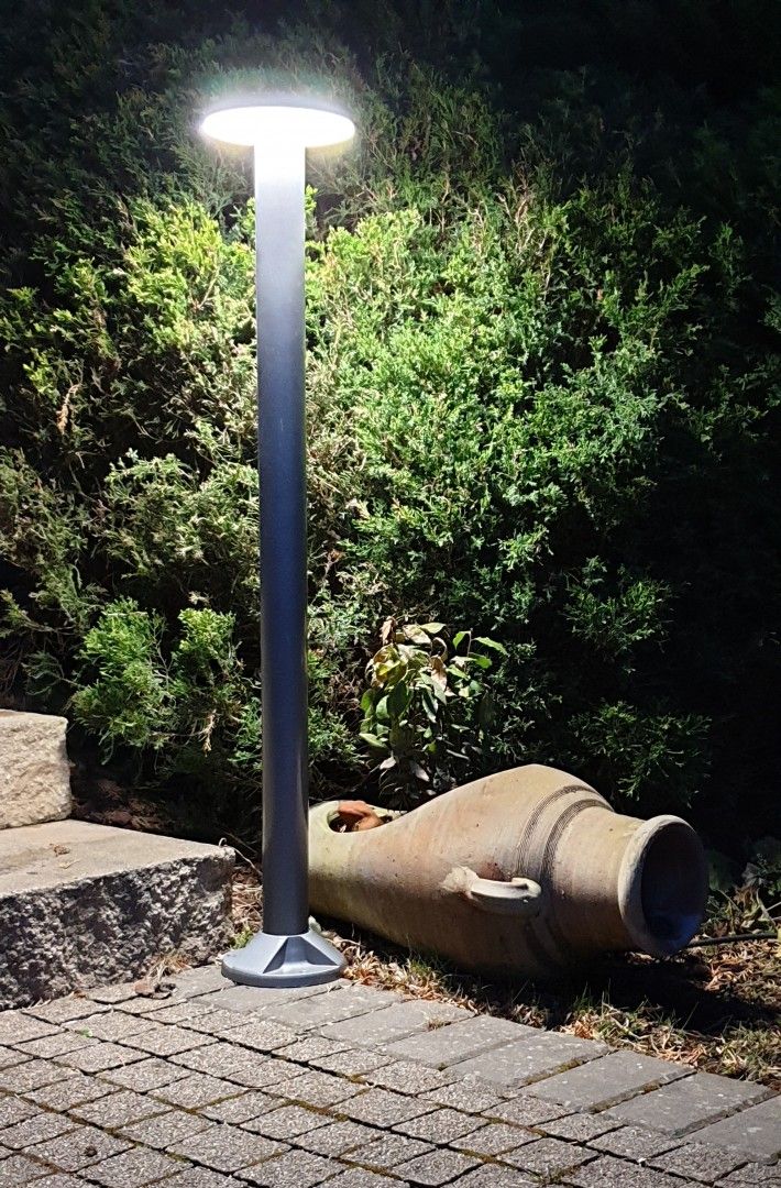 RONDO 1062-1050 Sockelleuchte außen, Korpus: Grau