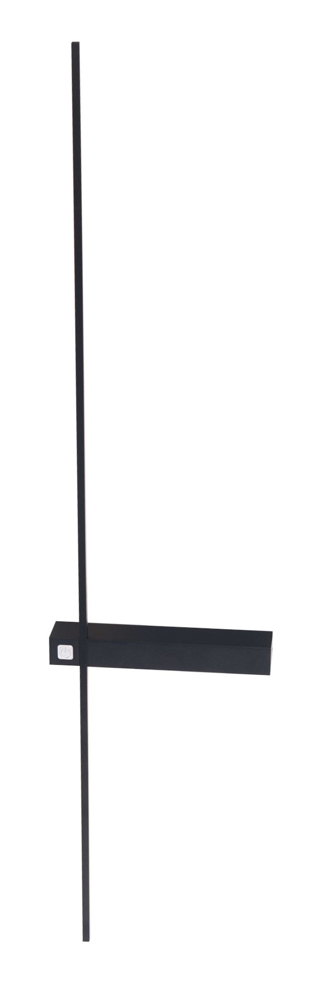 SABRE W0283 Wandleuchte LED, Korpus: Schwarz, Lampenschirm: Acrylglas